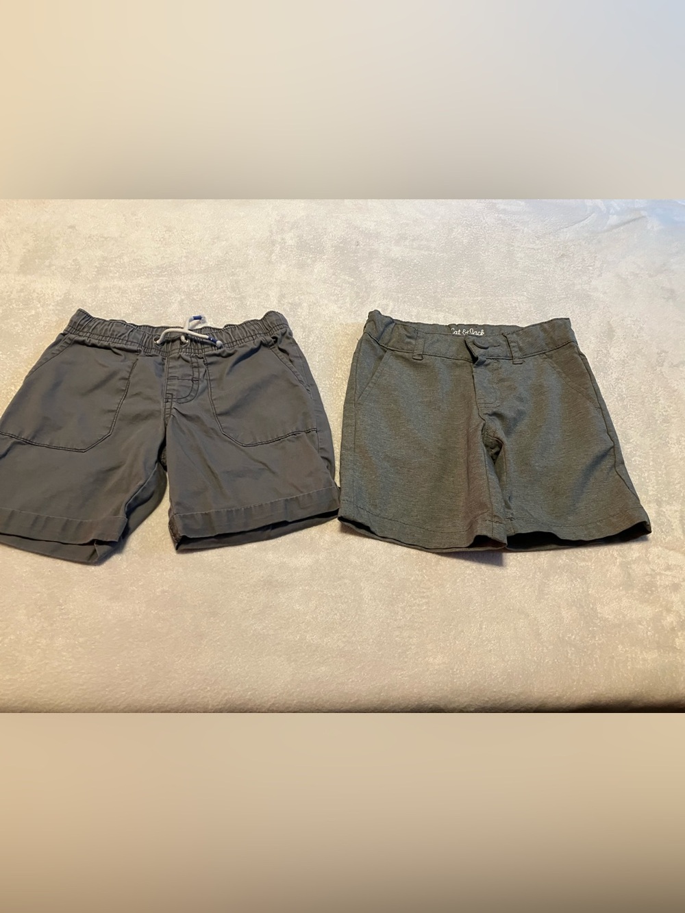 Cat & Jack Gray Casual Hybrid Shorts - Dual Style Pair